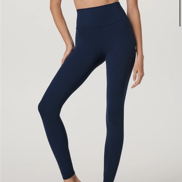 Vuori Pants - Vuori All The Feels Legging Blue Coast High Rise Performance Stretch Bliss L NEW